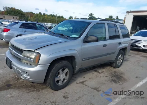 2004 Chevrolet Trailblazer Ls из США, поврежденный, VIN 1GNDT13S142357586